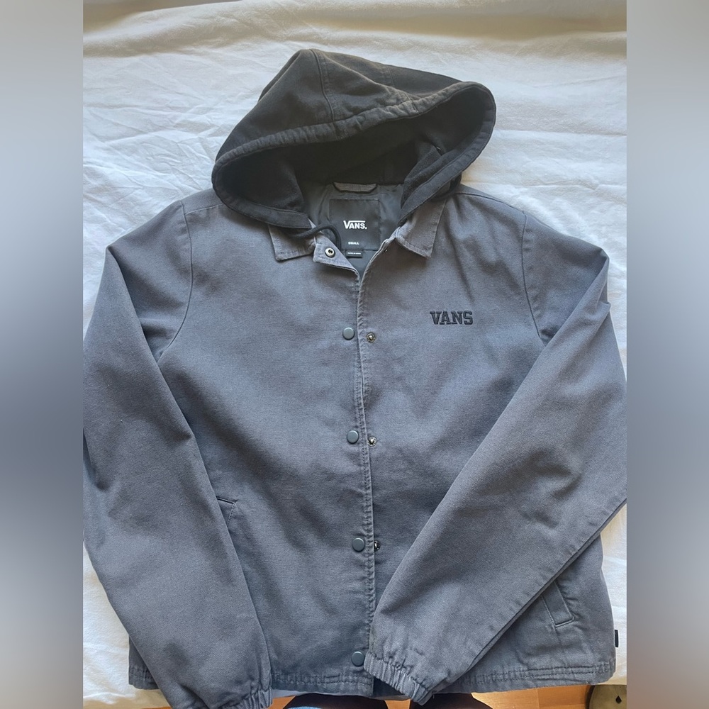 Vans Gray Hooded Jacket